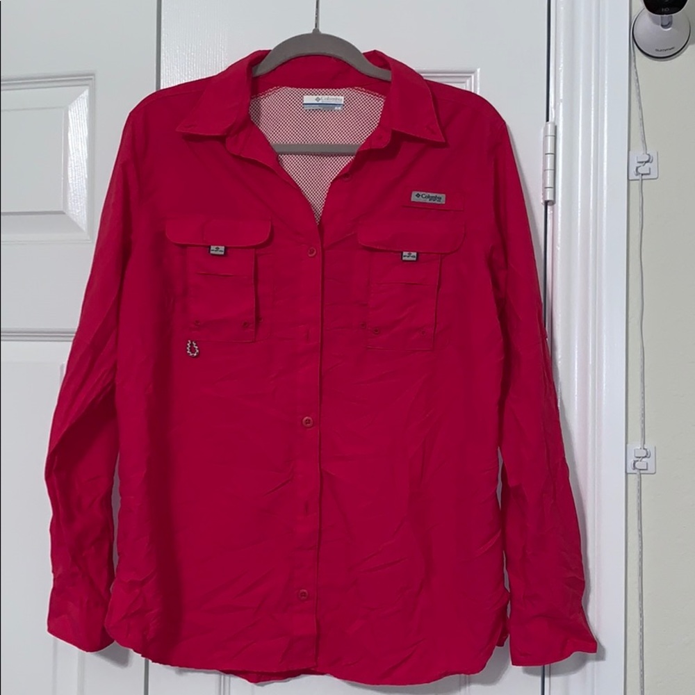 Columbia fishing shirt